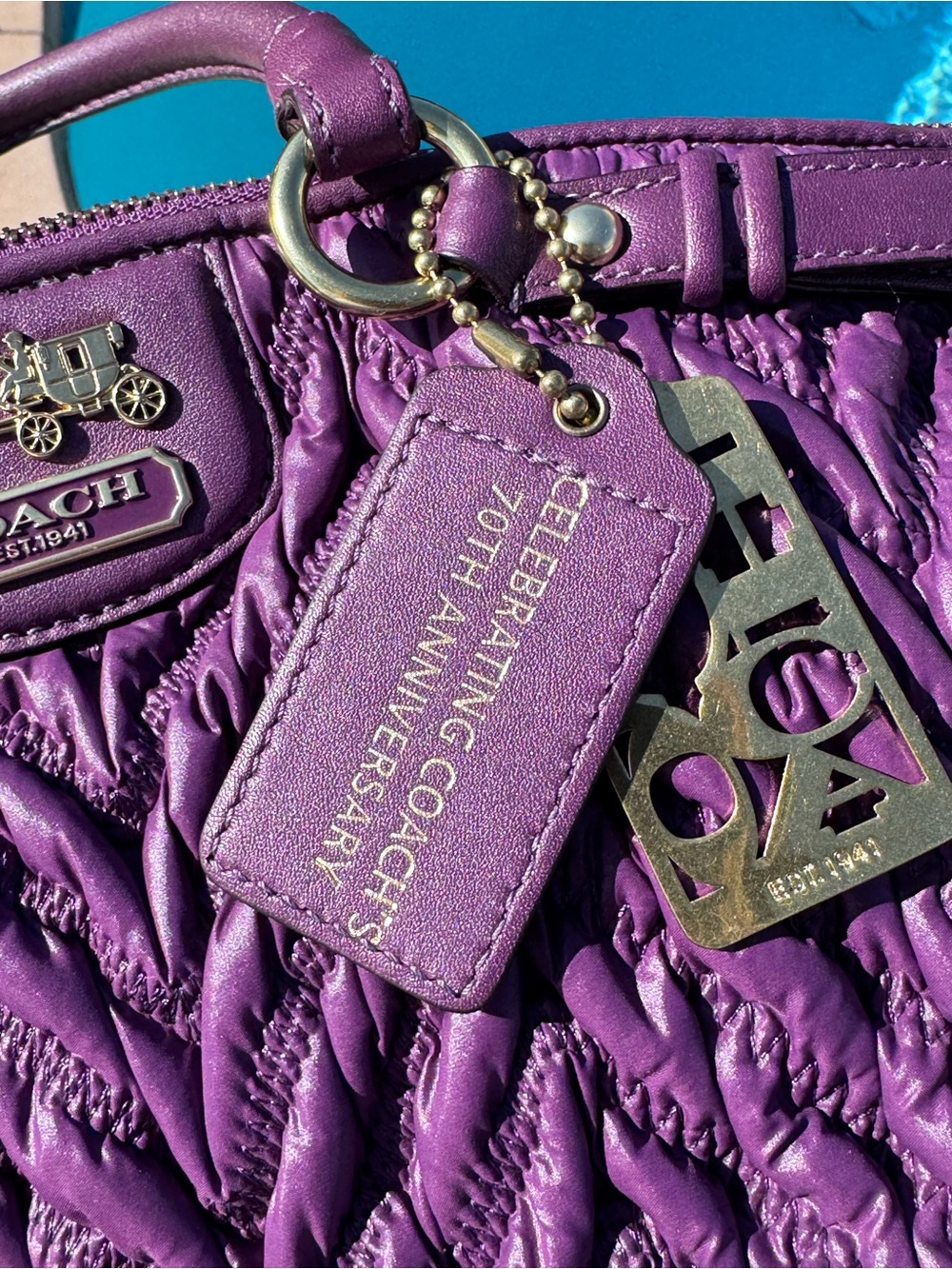 Coach 70th Anniversary Madison Sophia NWOT - Picture 4 of 17